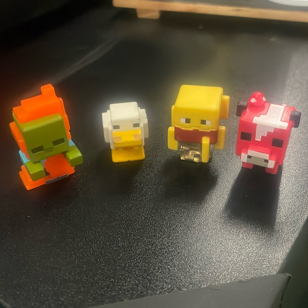 Minecraft Mini figures (4)